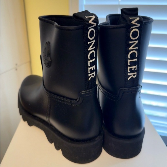 Moncler Women's Rain Black Boots - EU 40 - Picture 1 of 13